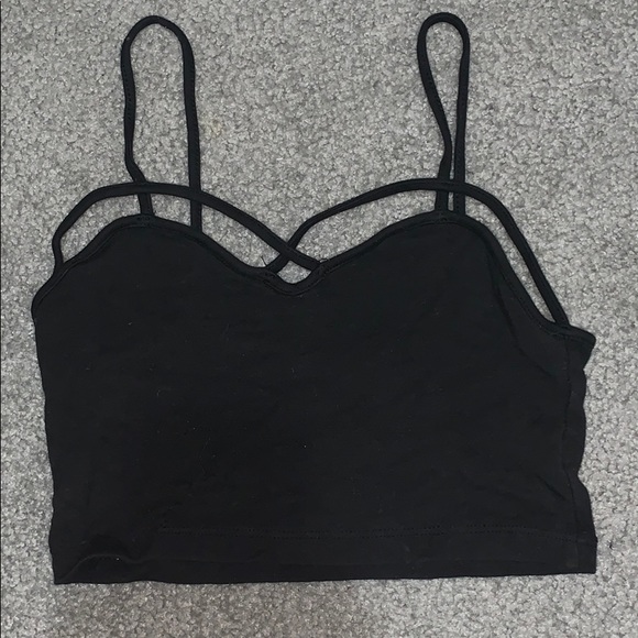Brandy Melville Other - Brandy Melville Criss Cross Bralette